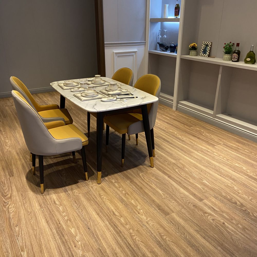 Bathroom 6x36 White WPC Floor