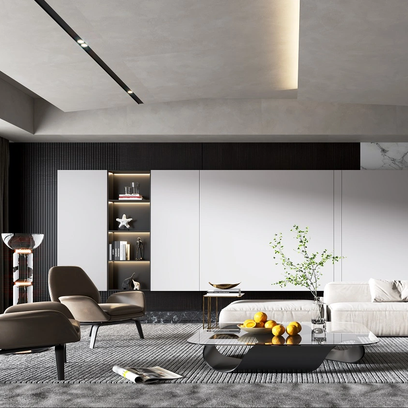 2600*800mm Bedroom No Chemical WPC Wall Panel